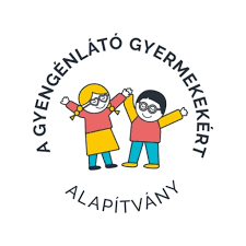 A Gyengénlátó Gyermekekért Alapítvány logó